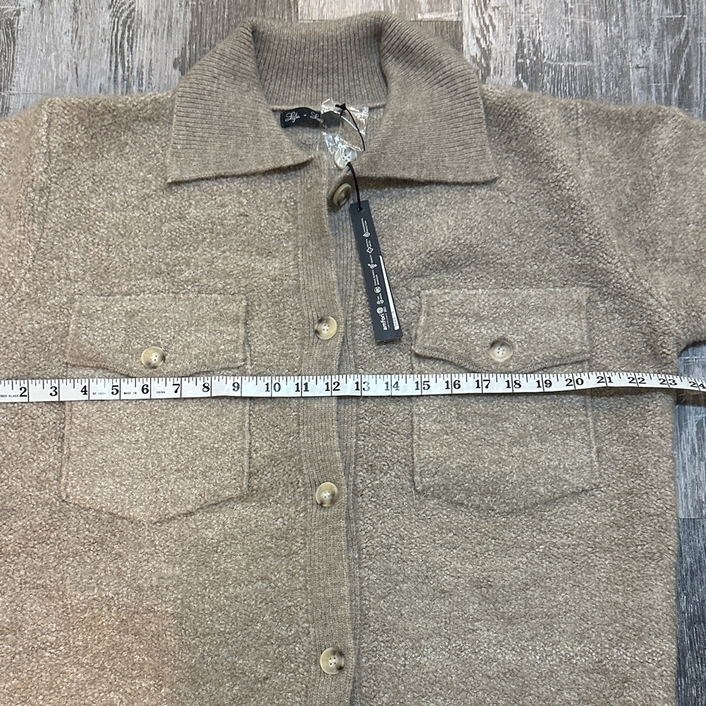 Lyla + Luxe nwt Stanley sweater jacket - Picture 8 of 13